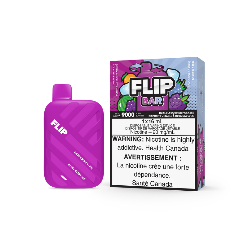 Flip Bar 9000 Puff Dual Flavour Disposable