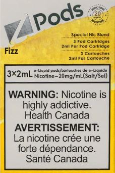 Fizz - Z Pod 20mg Special Nic Blend (S Compatible)