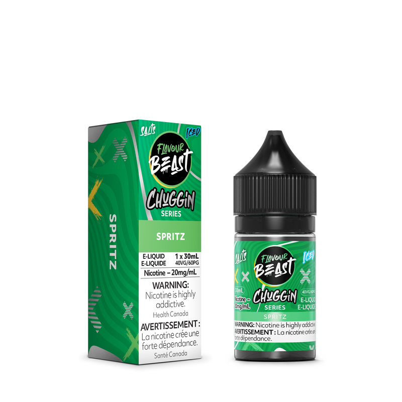 Flavour Beast E-Liquid- Chuggin Spritz Ice Nic Salt (Provincial Excise Product)