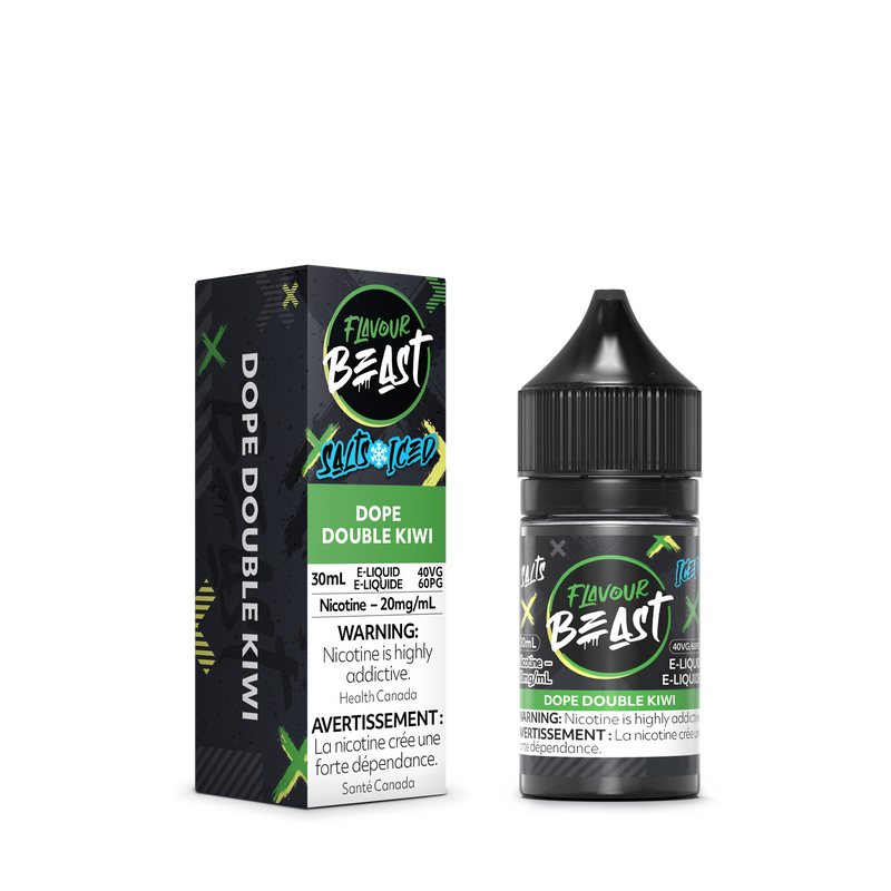 Flavour Beast E-Liquid- Dope Double Kiwi Iced