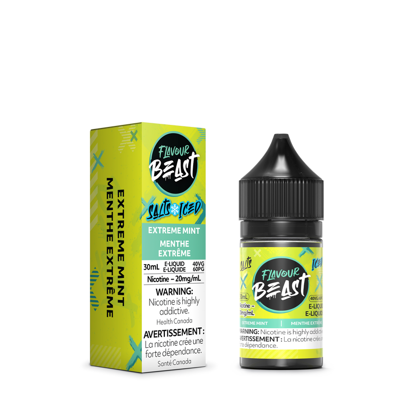 Flavour Beast E-Liquid- Extreme Mint Iced Nic Salt