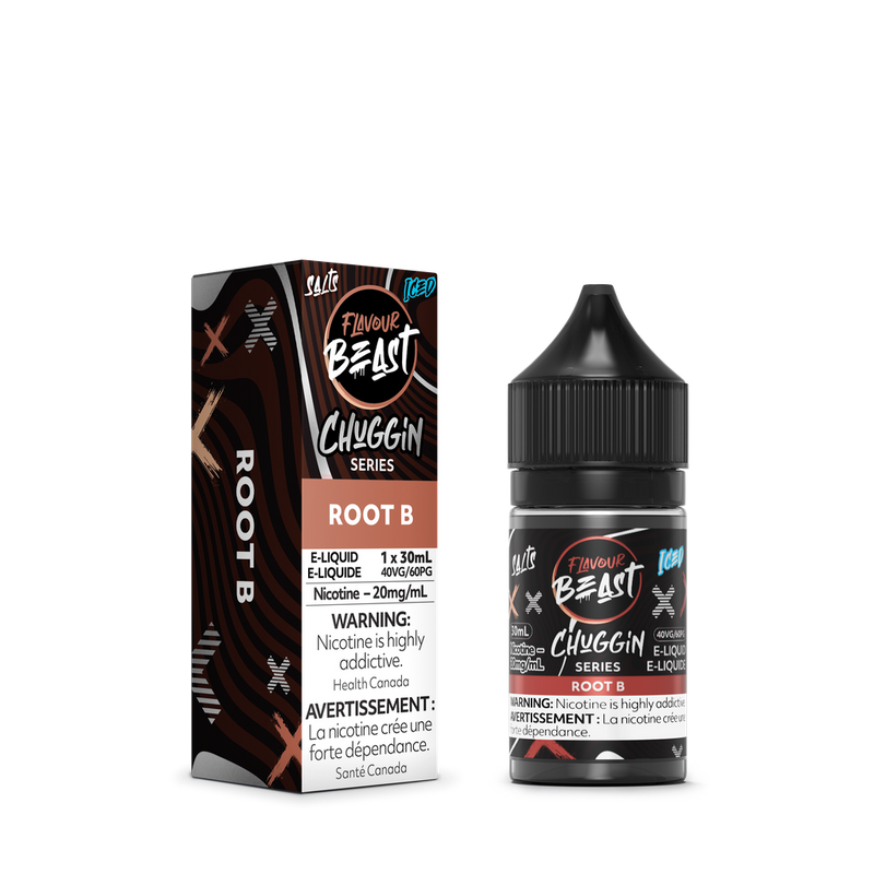 Flavour Beast E-Liquid - Chuggin R.B. Iced Nic Salt (Provincial Excise Product)