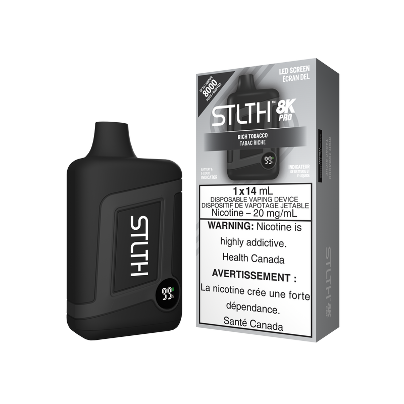 STLTH 8K Pro Rechargeable Disposables