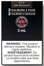 Uwell Caliburn X 0.8Ohm Replacment Pods (2 Pack)