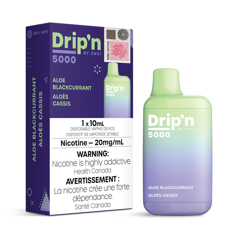 Drip'n By ENVI 5000 Puff Rechargeable Disposable