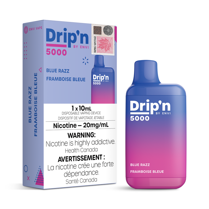 Drip'n By ENVI 5000 Puff Rechargeable Disposable