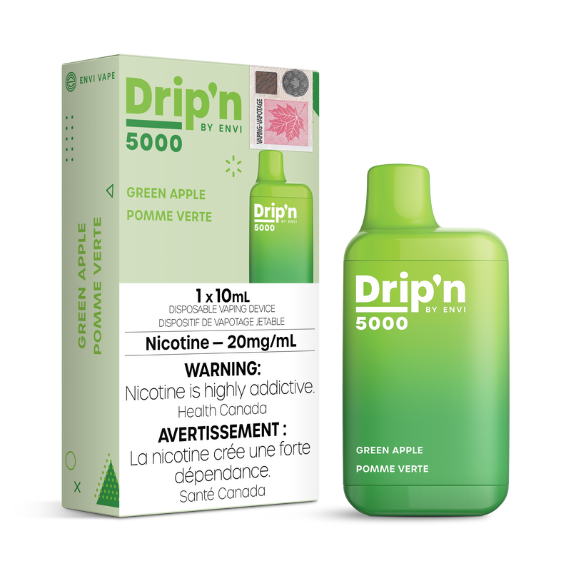 Drip'n By ENVI 5000 Puff Rechargeable Disposable