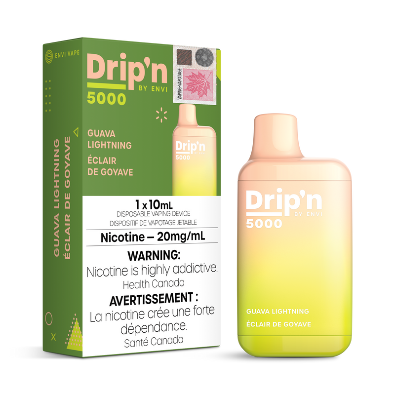 Drip'n By ENVI 5000 Puff Rechargeable Disposable