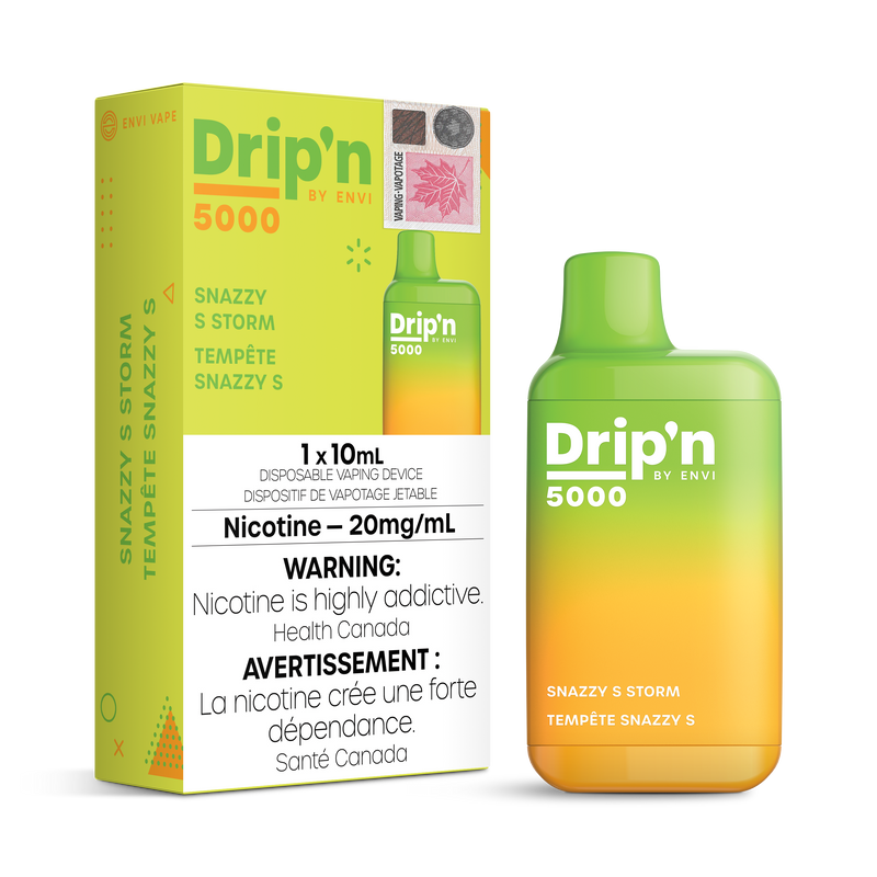 Drip'n By ENVI 5000 Puff Rechargeable Disposable