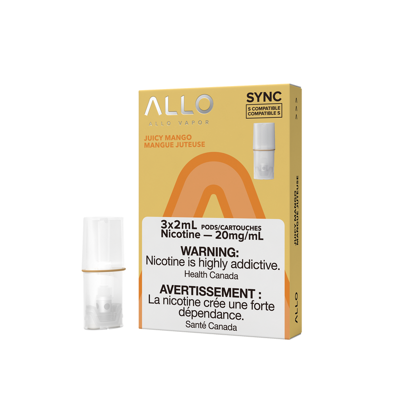 Allo SYNC Juicy Mango Pods 20mg (Excise Tax Product)