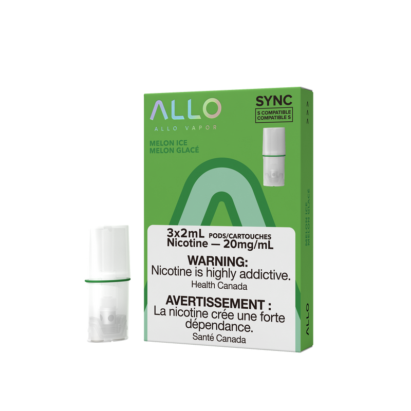 Allo SYNC Melon Ice Pods 20mg (Excise Tax Product)