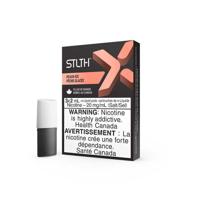 Peach Ice - STLTH X Pod Pack (Excise Tax Product)