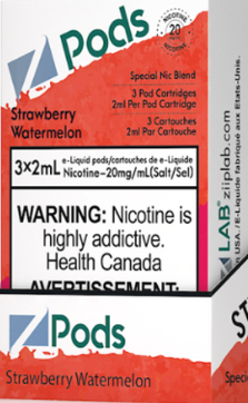 Strawberry Watermelon- Z Pod 20mg Special Nic Blend (S Compatible)