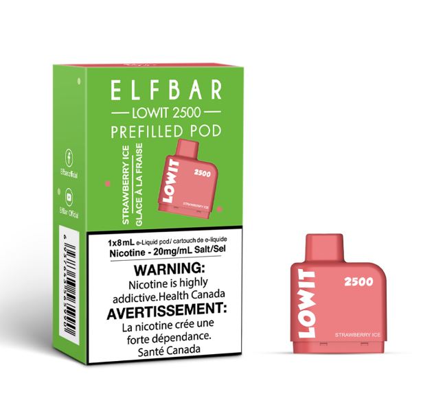 Elf Bar Lowit 2500 Pre-filled Pods (Excise Tax Product)