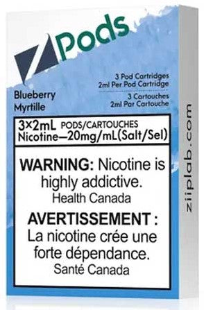 Blueberry - Z Pod 20mg Special Nic Blend (S Compatible)