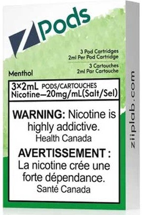 Menthol - Z Pod 20mg Special Nic Blend (S Compatible)