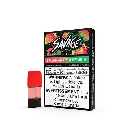 Savage- Strawberry Kiwi Watermelon - STLTH Pod Pack (Excise Tax Product)