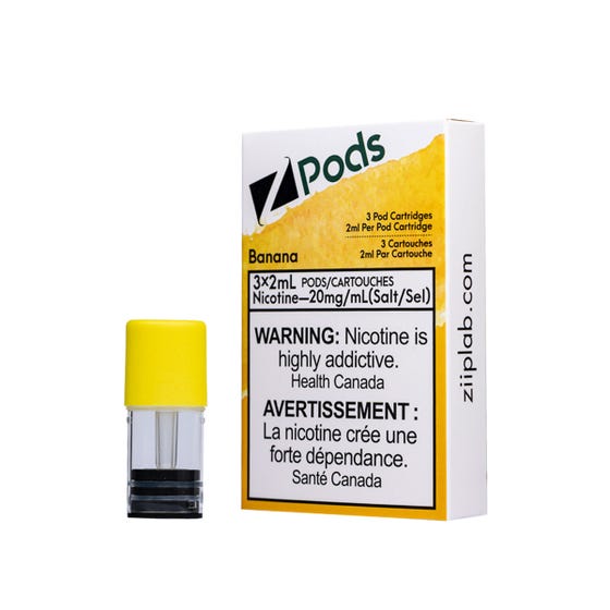 Banana - Z Pod 20mg Special Nic Blend (S Compatible)