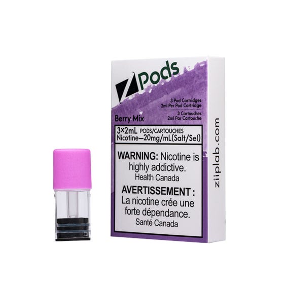 Berry Mix - Z Pod 20mg Special Nic Blend (S Compatible)