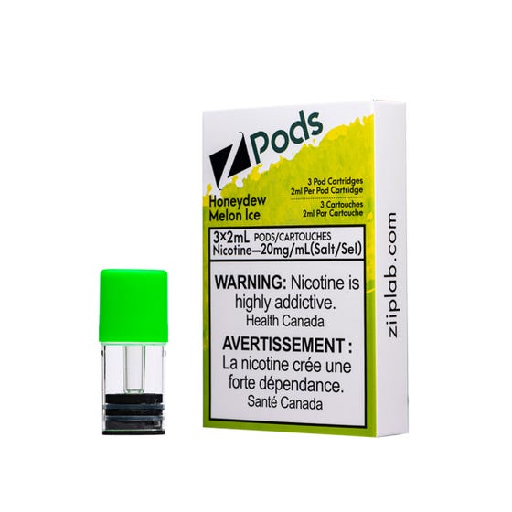 Honeydew Melon Ice- Z Pod 20mg Special Nic Blend (S Compatible)