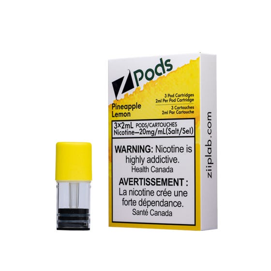 Pineapple Lemon - Z Pod 20mg Special Nic Blend (S Compatible)