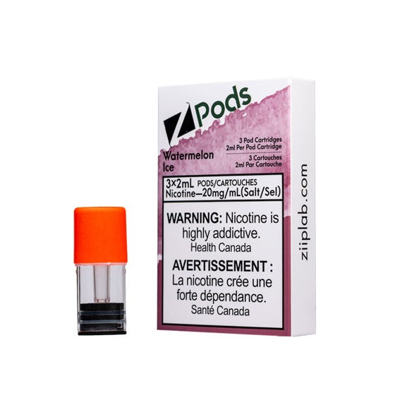 Watermelon Ice - Z Pod 20mg Special Nic Blend (S Compatible)